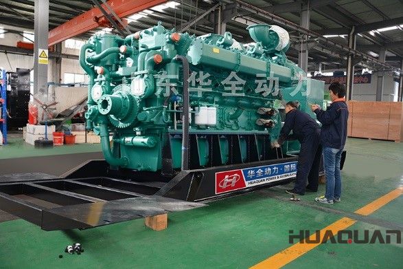 大型1500GF玉柴發電機組在3月4號發往山東濰坊市