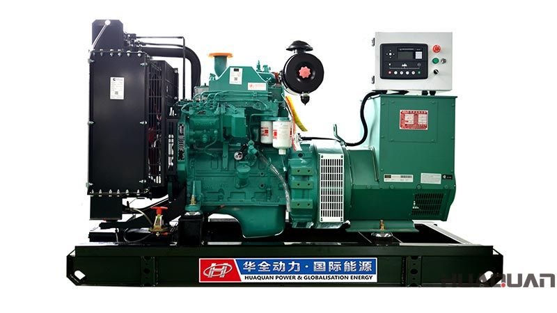 一臺50kw柴油發(fā)電機(jī)組在2018年5月30日成功發(fā)往山東省東營