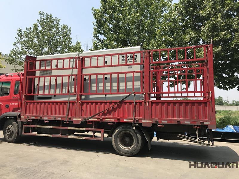 郭先生訂購的HQ50GF柴油發(fā)電機(jī)組在6.1號(hào)順利發(fā)往河南省