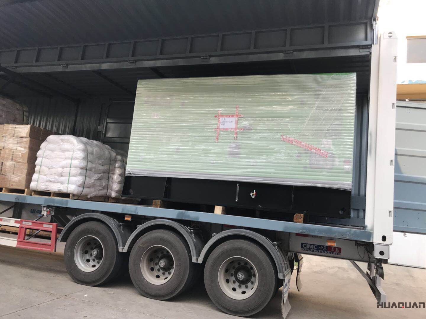 一臺HQ200GF靜音箱型柴油機水泵于7月14號發往浙江