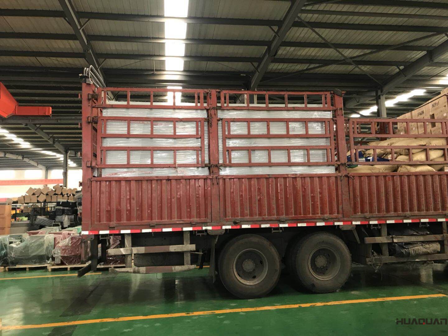 一臺HQ30GF靜音箱底座油箱型柴油發電機組于7月15號發往天津	