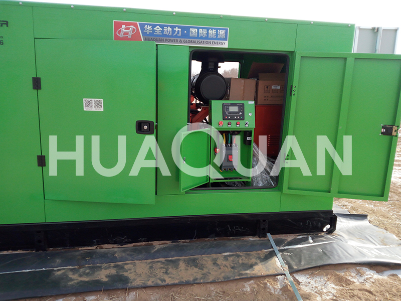 山東青島黃島400kW發電機組電站項目