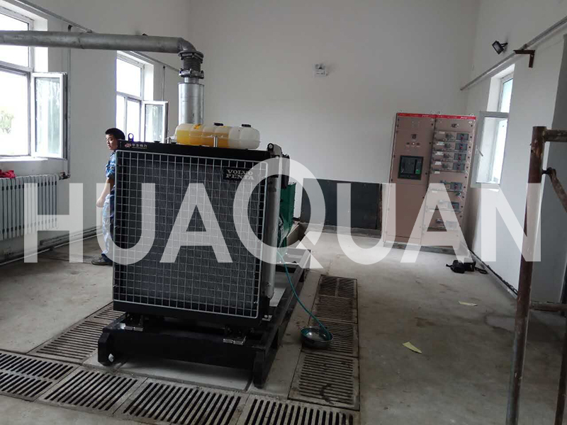 山東慶云水利工程行業(yè)500kW發(fā)電機(jī)組電站項(xiàng)目