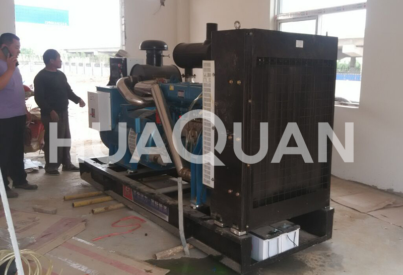 江蘇漣水縣電視臺400kW發(fā)電機(jī)組電站項目