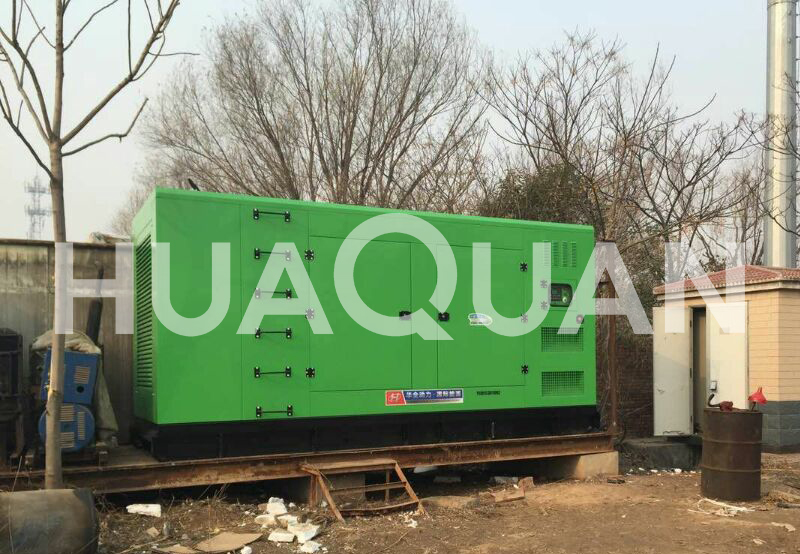 北京房屋建筑工程施工550kW發電機組電站項目