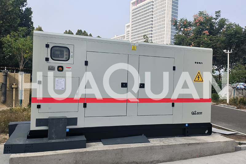 河北滄州某銀行400kW發電機組電站項目