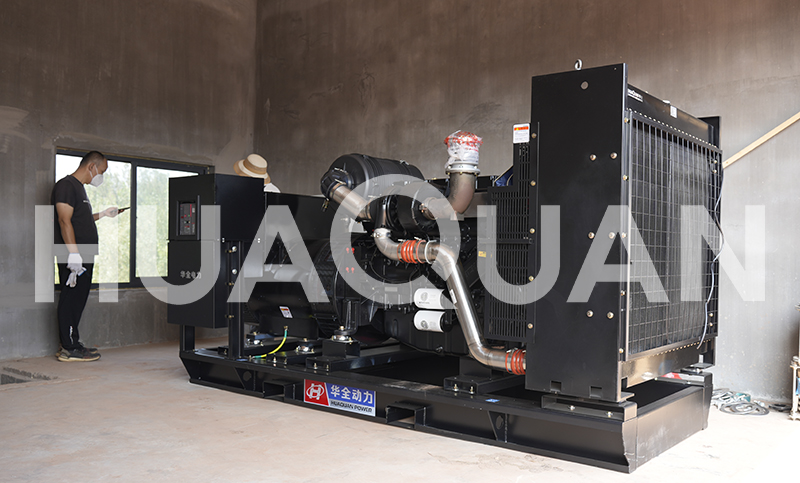 山東濰坊某中學400kW發電機組電站項目