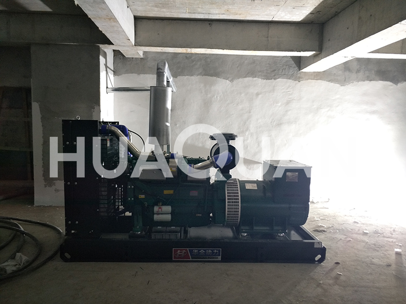 江蘇鹽城某醫院350kW發電機組電站項目