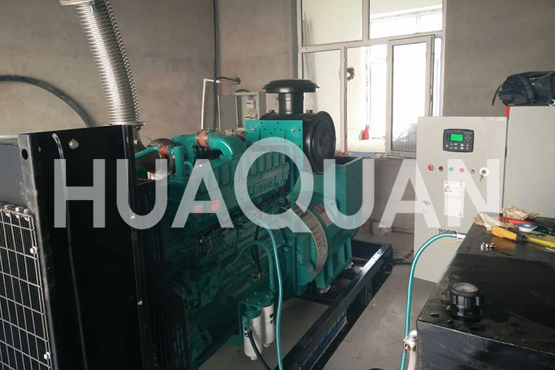 黑龍江大慶某醫院350kW發電機組電站項目