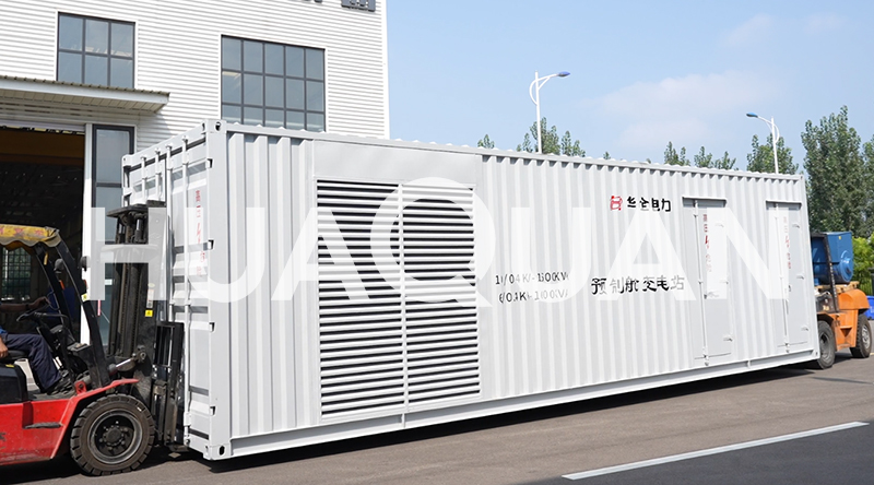 山東城鄉(xiāng)電網(wǎng)配電成套設(shè)備10kv變0.4kv預(yù)制艙變電站項(xiàng)目